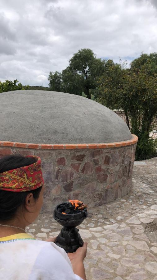 Hotel & Temazcal Hacienda Maxtha Huichapan Buitenkant foto